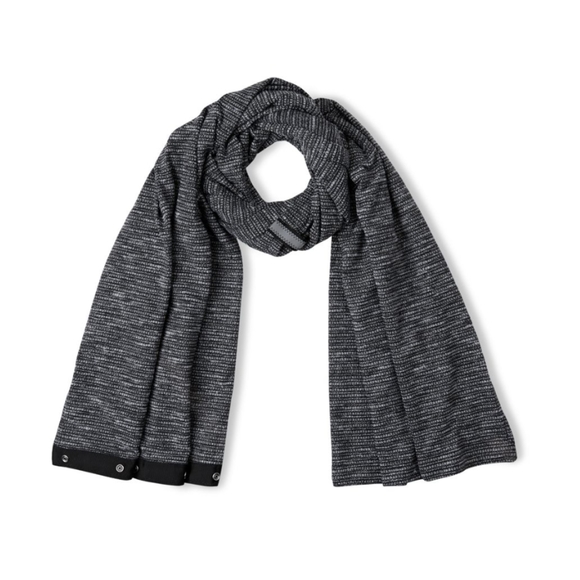 Lululemon Vinyasa ScarfCoco Pique Black White - Picture 2 of 8